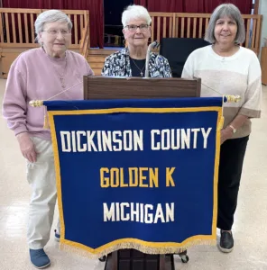 Food pantry coordinators present program to Golden K